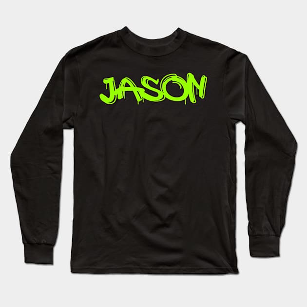 Jason Long Sleeve T-Shirt by BjornCatssen